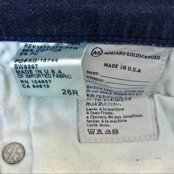 COPY - AG Adriano Goldschmied Stevie Ankle Patch … - Picture 6 of 8